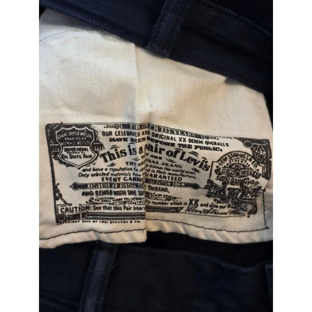 Levi's Strauss & Co 501 XX Blue Denim Jeans 38x30